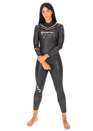 Aquaman women's Gold Cell wetsuit