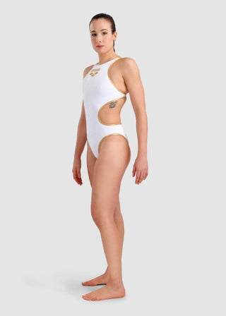 Arena One Big Logo White Gold