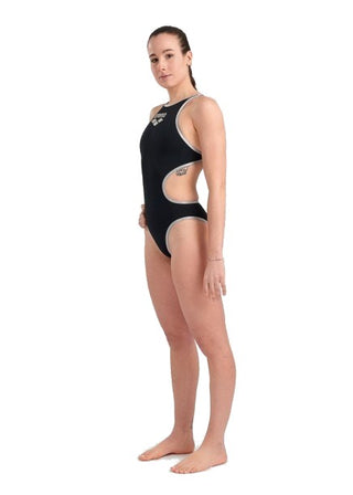 Arena One Big Logo Black Silver