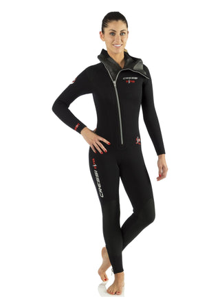 Traje de neopreno Cressi Diver de una pieza para mujer de 5 mm.