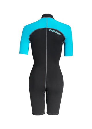 Cressi Lido 2 mm shorty wetsuit. woman