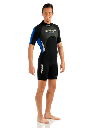 Traje de neopreno corto Cressi Med-x 2,5 mm. hombre