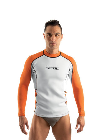 Seac Fit long 2 mm neoprene shirt. men