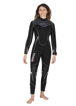 Traje de neopreno de una pieza Mares Evolution de 7 mm para mujer.