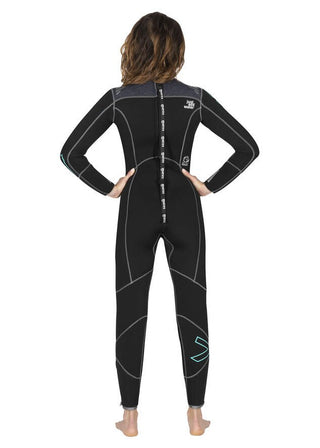 Traje de neopreno de una pieza Mares Evolution de 7 mm para mujer.
