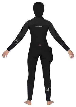 Traje de neopreno de una pieza Mares Pro Therm 8/7 mm para mujer