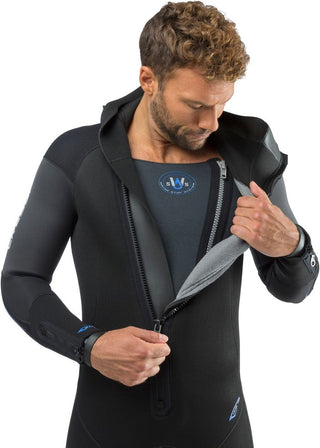 Cressi Facile men's 8 mm one-piece wetsuit.