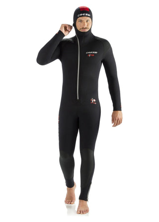 Cressi Diver men's 7 mm one-piece wetsuit.