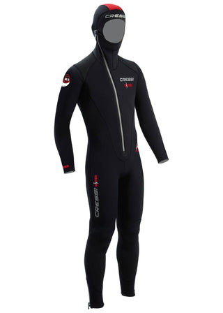Cressi Diver men's 7 mm one-piece wetsuit.