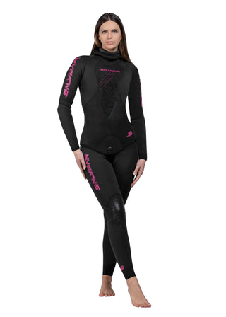Salvimar Seawalker black 3 or 5 mm wetsuit