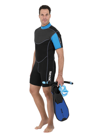 Seac Sense 2.5mm men's shorty wetsuit