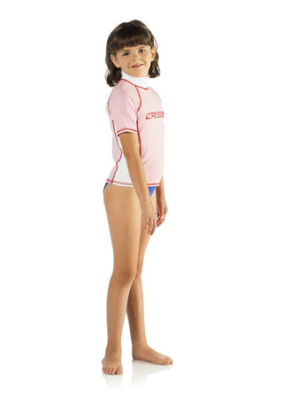 Rash Guard Cressi short sleeves girl