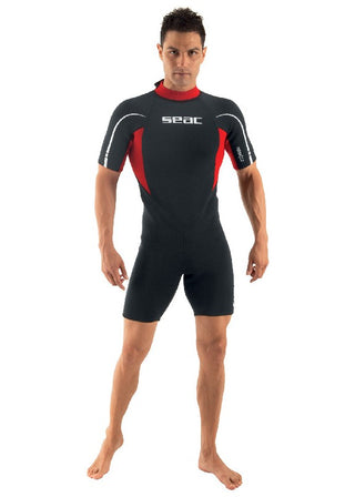 Seac relaxation 2.2 mm shorty wetsuit. man