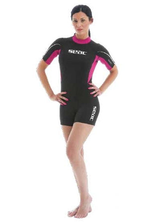 Seac relaxation 2.2 mm shorty wetsuit. woman