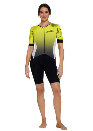 Women's Zoggs Predator Ultra Triathlon Wetsuit with Sleeves