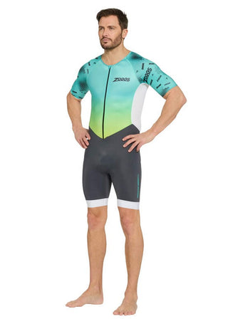 Body triatlón de hombre Zoggs Predator Pro con manga