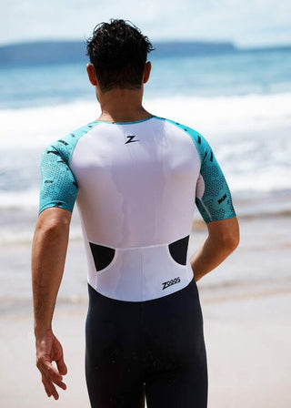 Body triatlón de hombre Zoggs Predator Pro con manga