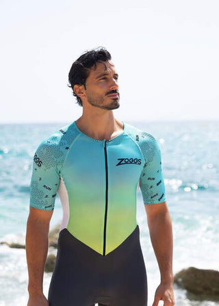 Body triatlón de hombre Zoggs Predator Pro con manga