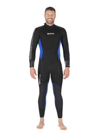 Traje de neopreno de una pieza de 5 mm para hombre Mares Pioneer. 