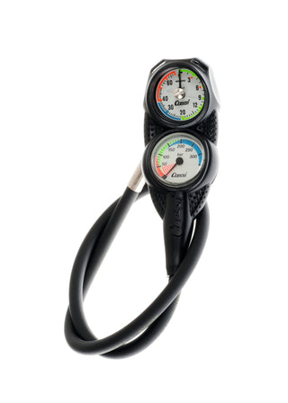 Cressi Dp2 console pressure gauge and depth gauge