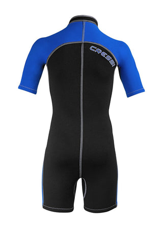 Traje de neopreno Cressi Lido shorty junior de 2 mm.