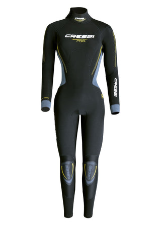 Traje de neopreno Cressi Fast de una pieza para mujer de 5 mm. 