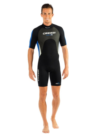 Traje de neopreno corto Cressi Med-x 2,5 mm. hombre