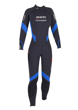 Mares Pioneer women's 7mm one-piece wetsuit. 