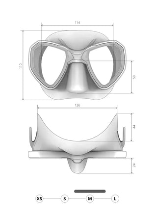 Salvimar Morpheus antifog mask
