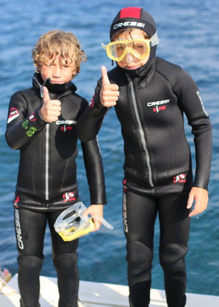 Traje de neopreno Cressi Diver junior de 5 mm.