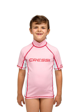 Rash Guard Cressi de manga corta para niña 