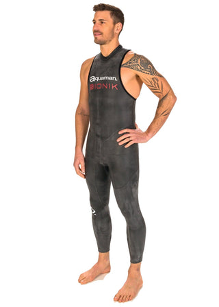 Traje de neopreno sin mangas Aquaman Bionik para hombre